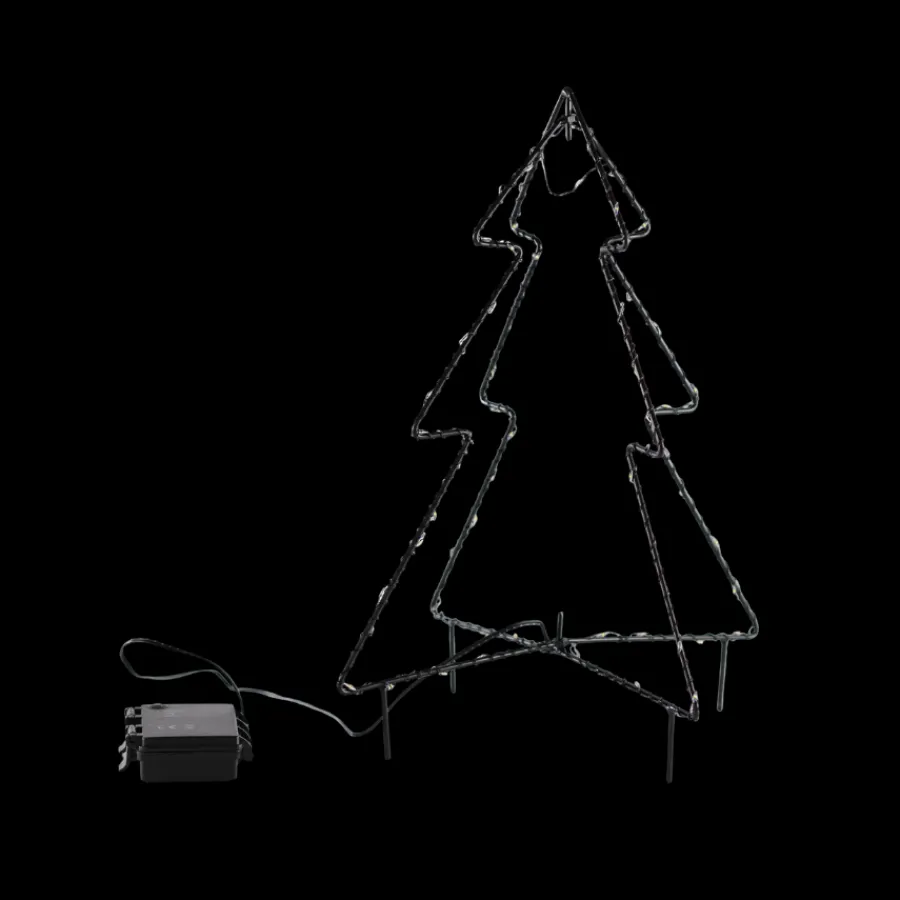 Basic u0026 More Metal Juletræ m. 70 LED (35cm)> Julepynt & Dekoration|Jul