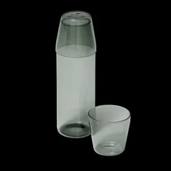 NINE MILK Karaffel + 2 stk Glas Smoke> Julegaver Til Hende|Kander & Karafler