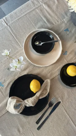 Muubs - Desserttallerken Kuri Keramik Stone (16cm)> Julegaver Til Hende|Julegaver Til Ham