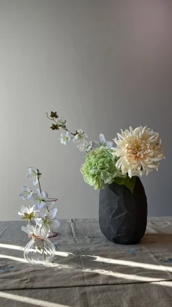 Muubs - Vase Kuri Stone Keramik (16x21cm)> Julegaver Til Hende|Vaser & Krukker