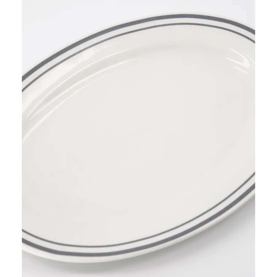 Nicolas Vahé - Serveringstallerken Bistro Grå> Skåle & Fade