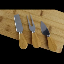 DAY Osteskærebræt m. 3 Knive 42x15x2cm><noscript><img width=