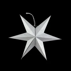 Basic u0026 More Papirsstjerne til Ophæng Sølv (45cm)> Julepynt & Dekoration|Jul