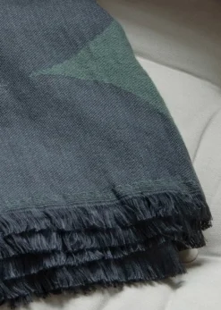 Basic u0026 More Plaid Loop Grøn (130x180cm)> Julegaver Til Hende|Tæpper & Plaider