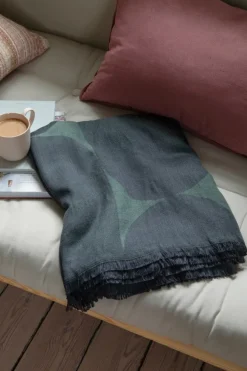 Basic u0026 More Plaid Loop Grøn (130x180cm)><noscript><img width=