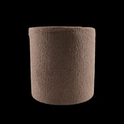 Basic u0026 More Puf. (Ø36xH:39cm) Brun><noscript><img width=