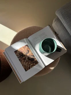 Basic u0026 More Puf. (Ø36xH:39cm). Cream><noscript><img width=