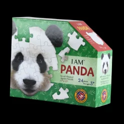 Basic u0026 More Puslespil Panda 24 brikker>Børn Legetøj &Amp; Spil