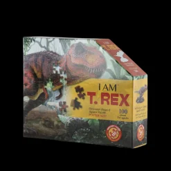 Basic u0026 More Puslespil T-Rex 100 brikker>Børn Legetøj &Amp; Spil