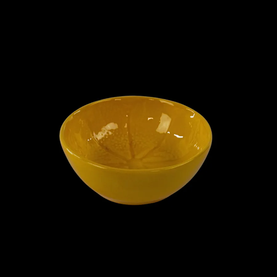 Basic u0026 More Skål Citron Design Gul GABI (Ø8,5x 3,4cm)> Skåle & Fade