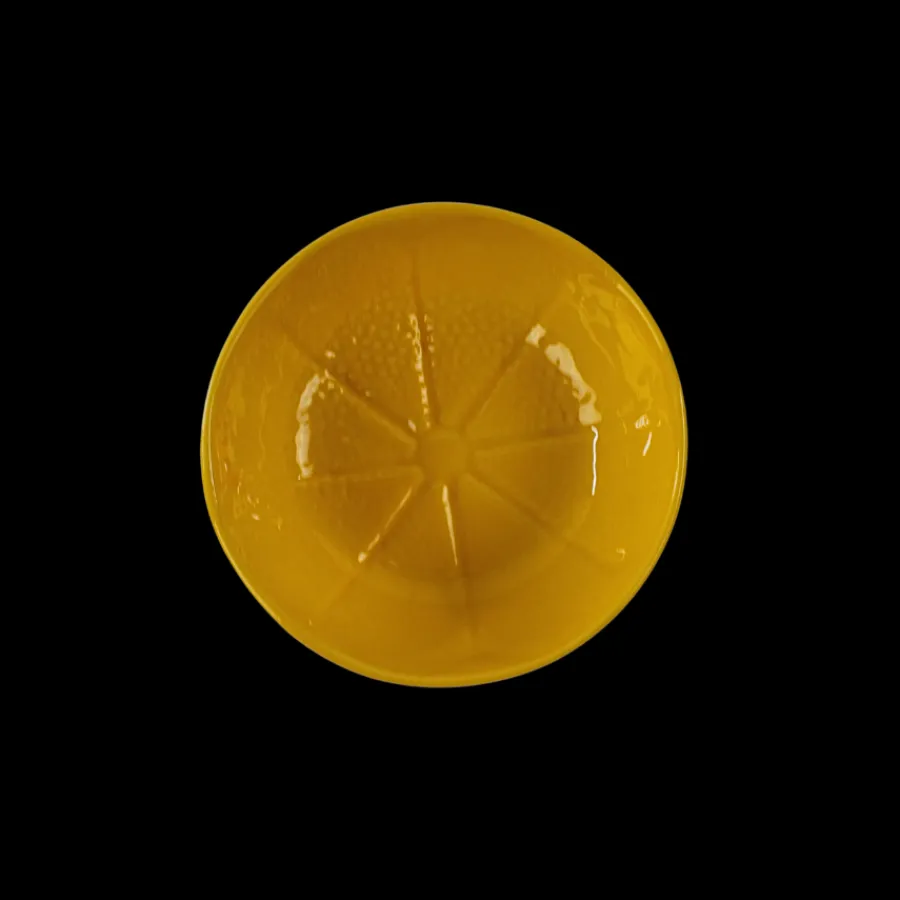 Basic u0026 More Skål Citron Design Gul GABI (Ø8,5x 3,4cm)> Skåle & Fade