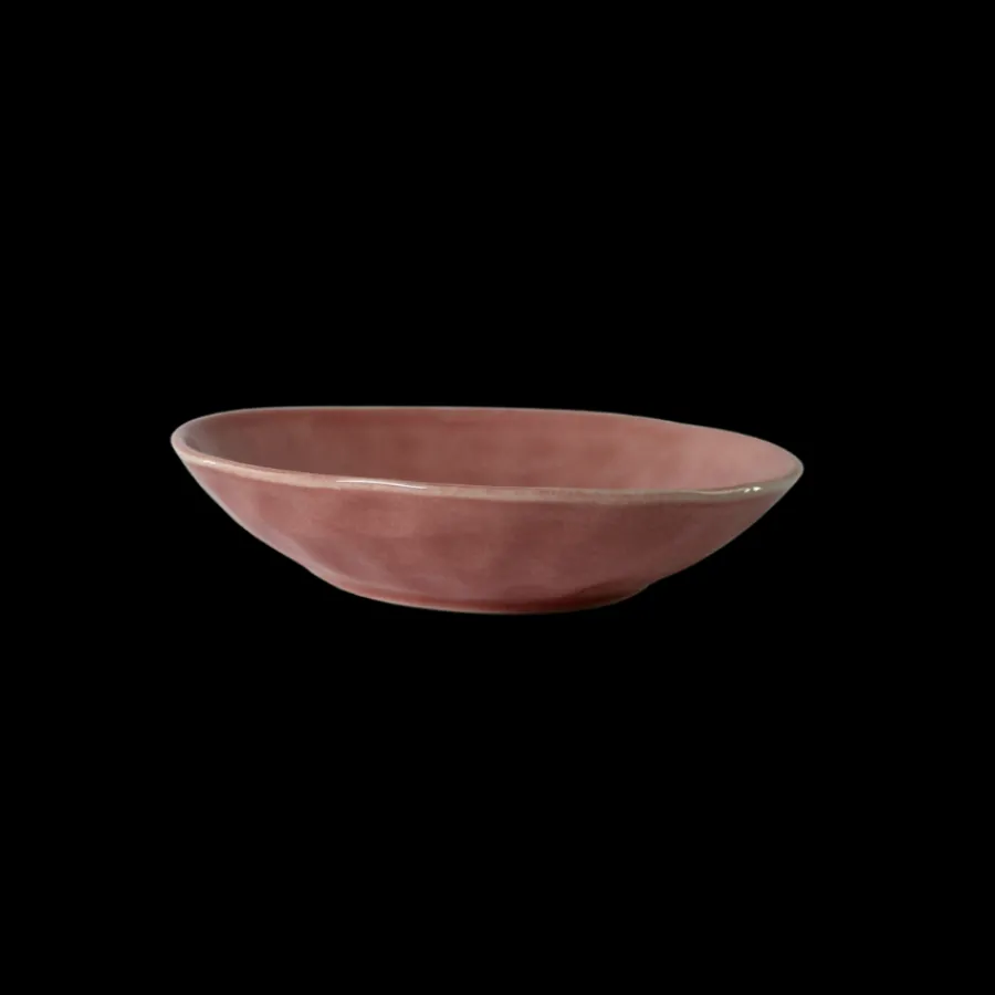 Basic u0026 More Skål MONICA Lyserød (21x4,5cm)> Julegaver Til Hende|Skåle & Fade