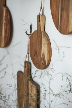 IB Laursen Skærebræt rundt m/håndtag> Tapasbrætter|Tapas & Skærebrætter