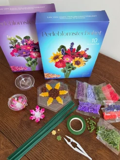 Basic u0026 More Solsikke Perleblomst Buket m. 16 Blomster> Julegaver Til Hende|Øvrige Hobbyartikler