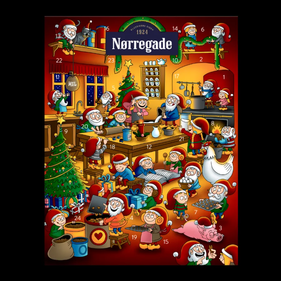 Basic u0026 More Spangsberg - Slikmutters Børnekalender> Julepynt & Dekoration|Jul