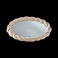 Basic u0026 More Spejl FADDA (25x34,5x2,7cm) Beige> Julegaver Til Hende|Dekoration