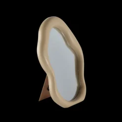 Basic u0026 More Spejl METTA (21x29,6x3,4cm) Beige><noscript><img width=