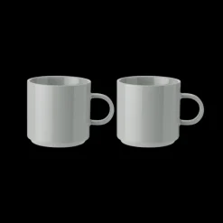 Stelton - Krus Lys Grå 2 stk> Julegaver Til Ham|Kopper & Krus