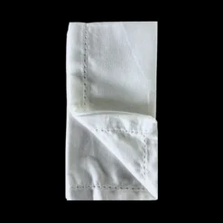 Basic u0026 More Stofserviet m. Hulsøm (40x40cm) Hvid> Julegaver Til Hende|Servietter