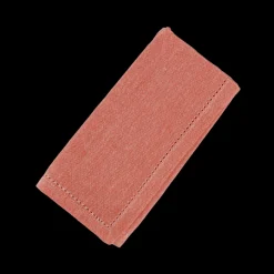 Basic u0026 More Stofserviet m.Hulsøm( 45x45cm). Orange> Servietter