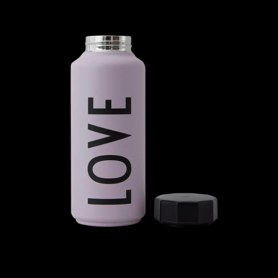 Design Letters Termoflaske Love Lavender> Termo- & Vandflasker