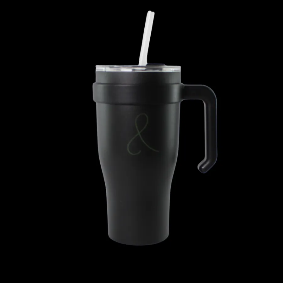 Basic u0026 More Termokop FRISO i Sort (550ml)> Termo- & Vandflasker