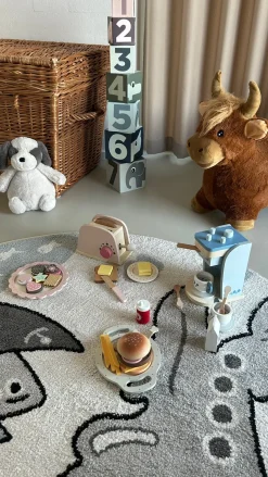 Basic u0026 More Trælegetøj Burger Sæt>Børn Legetøj &Amp; Spil