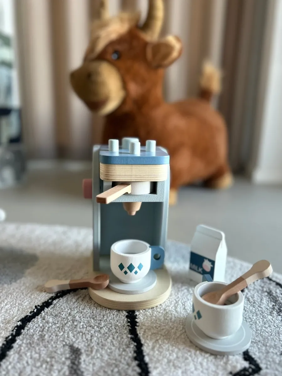 Basic u0026 More Trælegetøj Kaffe Sæt>Børn Legetøj &Amp; Spil