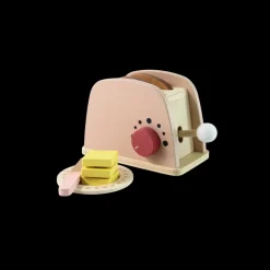 Basic u0026 More Trælegetøj Toaster Sæt>Børn Legetøj &Amp; Spil