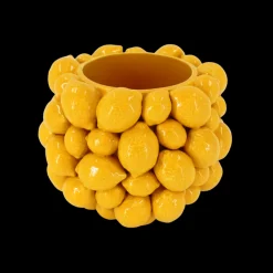 Basic u0026 More Vase BRITT (15cm) Gul> Julegaver Til Hende|Vaser & Krukker