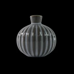 Basic u0026 More Vase EVALD (11x11x11cm) Lyseblå/Grå> Julegaver Til Hende|Boligtilbehør