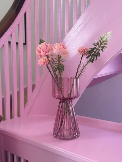Basic u0026 More Vase FLORIO (25,5 cm) Lyserød> Julegaver Til Hende|Vaser & Krukker