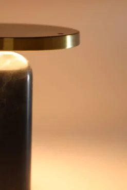 Villa Interior Villa - Bordlampe Vilja Sort Marmor (22,5 x 25 cm)><noscript><img width=