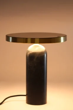 Villa Interior Villa - Bordlampe Vilja Sort Marmor (22,5 x 25 cm)><noscript><img width=