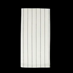 Basic u0026 More Viskestykke Beige m Sort Stribe DENNIK (50x70cm)> Viskestykker